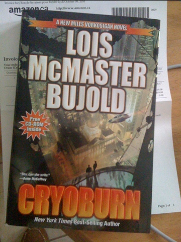 Lois McMaster Bujold's latest novel, Cryoburn