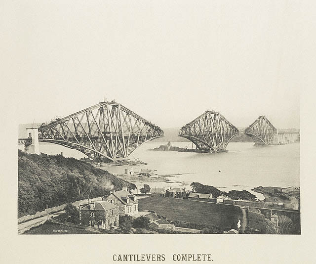 Cantilevers Complete, 9th July 1889