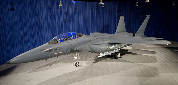 Mockup of the F-15SE Silent Eagle