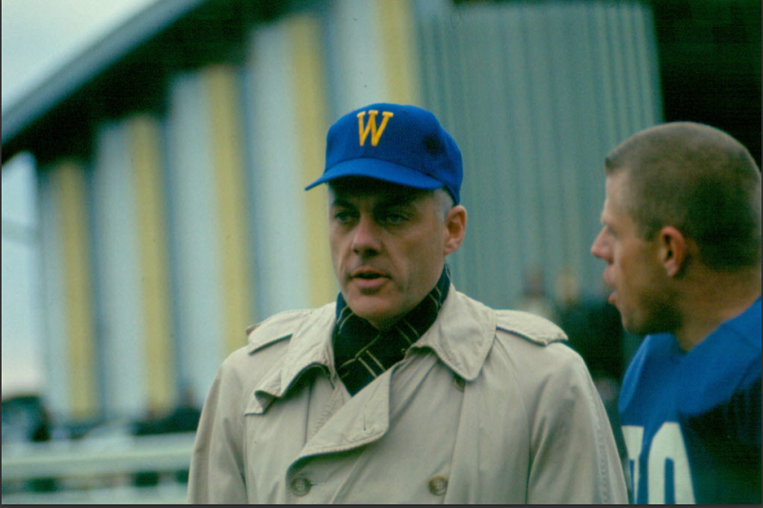 Bud Grant - Winnipeg Blue Bomber coach