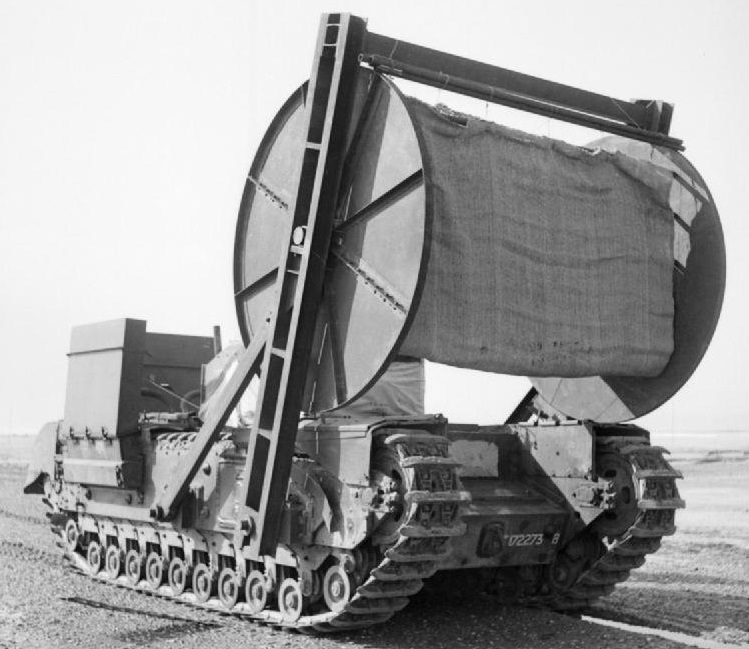Churchill AVRE Bobbin tank