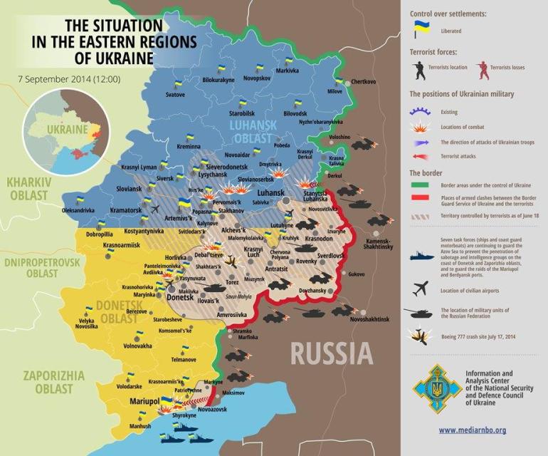 Ukraine situation 20140907