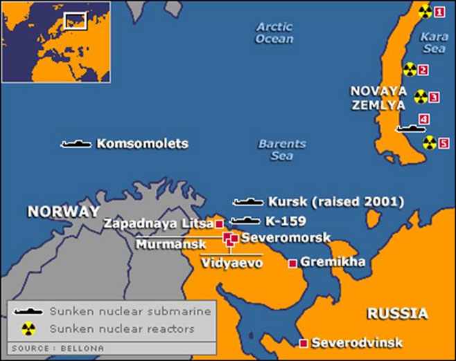 Soviet nuclear waste in the Arctic