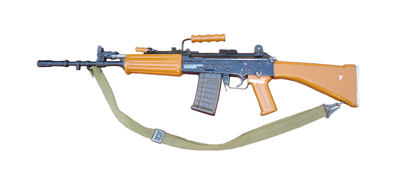 INSAS rifle (via Wikipedia)