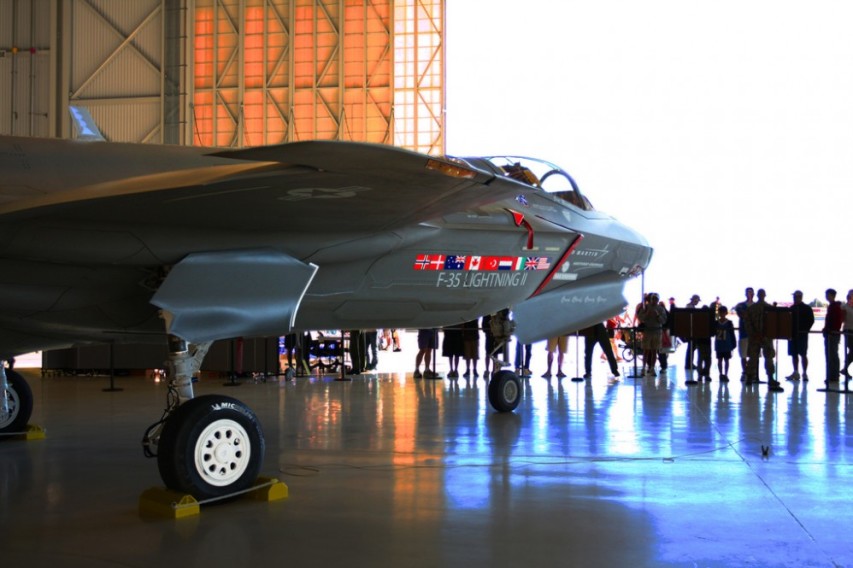 F-35 on display