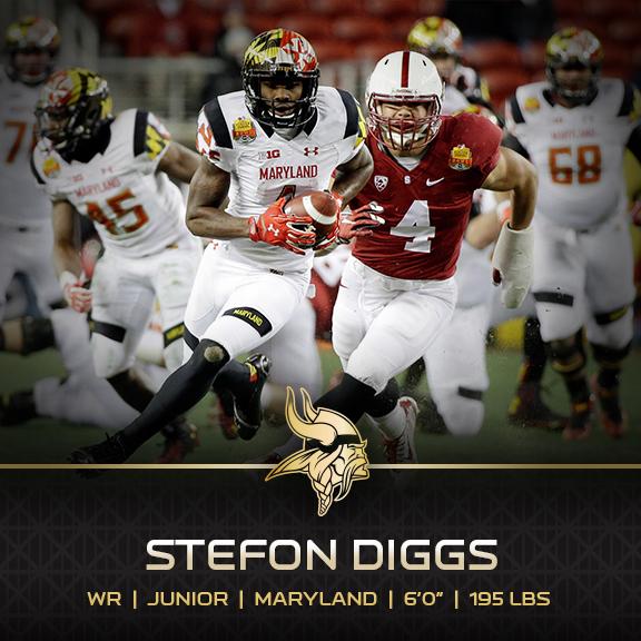 Stefon Diggs WR Maryland