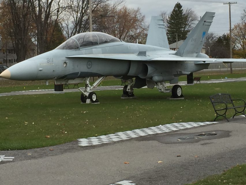 CF-18 at the National Air Force Museum of Canada in Trenton, Ontario, 2015.