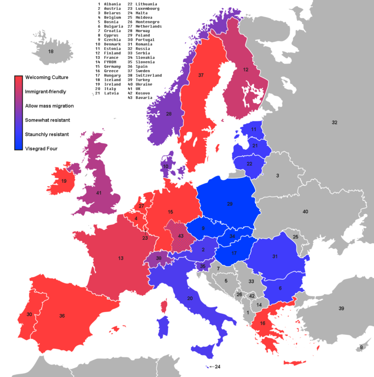 Shifting Attitudes Toward Mass Immigration In Europe Quotulatiousness 6694