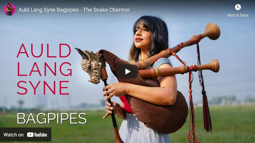 snake charmer bagpipes archy jay